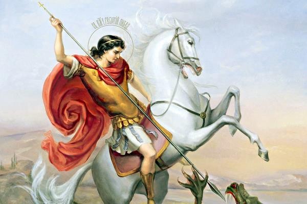 Среди других воинов он выделялся умом, красотой, мужеством, силой и воинской выправкой. Он был любимцем императора Диоклетиана.