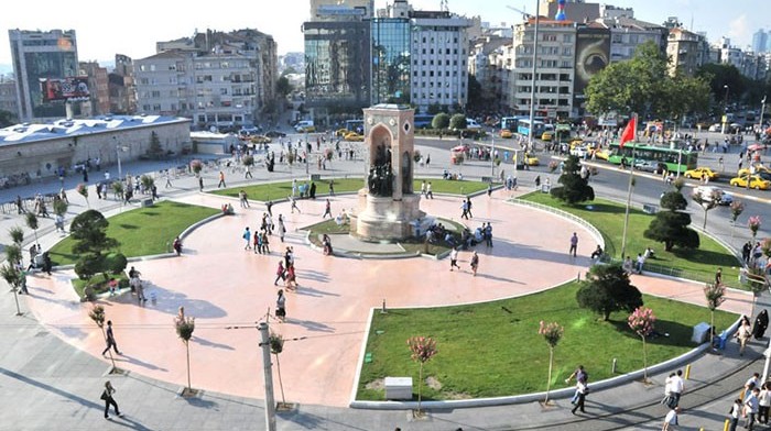 площадь Таксим в Турции