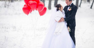Необходимые атрибуты зимней свадьбы
