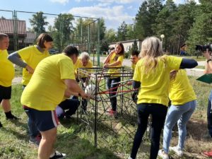 Особенности организации тимбилдингов