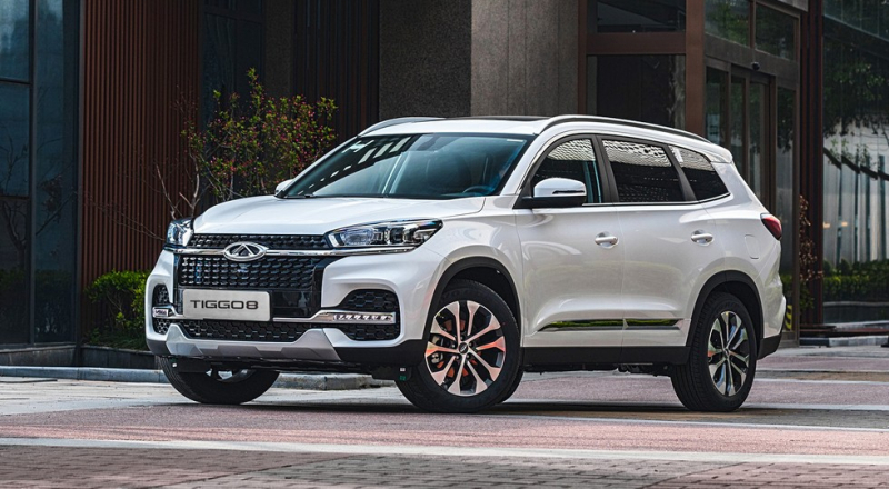 Обновлённый Chery Tiggo 8 стартует в РФ с топ-версии: у кроссовера остался один мотор