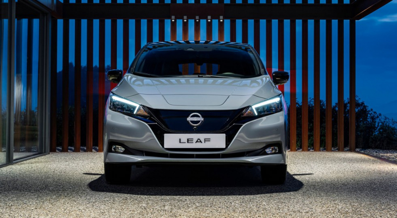 Представлен обновлённый Nissan Leaf: обошлись декором