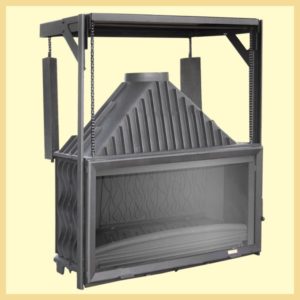 Топка для камина : основной элемент этого отопительного прибора