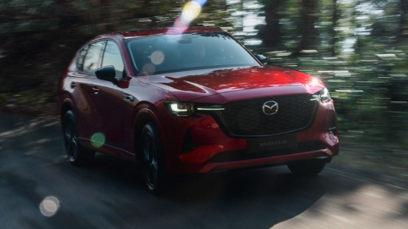 Mazda рассекретила кроссовер CX-60: три варианта гибридной «начинки» и богатый салон