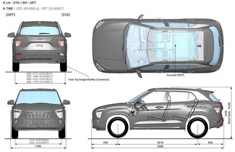 В России сертифицировали новую версию Hyundai Creta