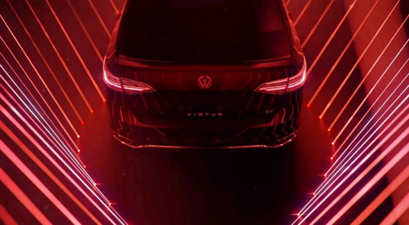 Volkswagen почти полностью раскрыл облик нового седана Virtus