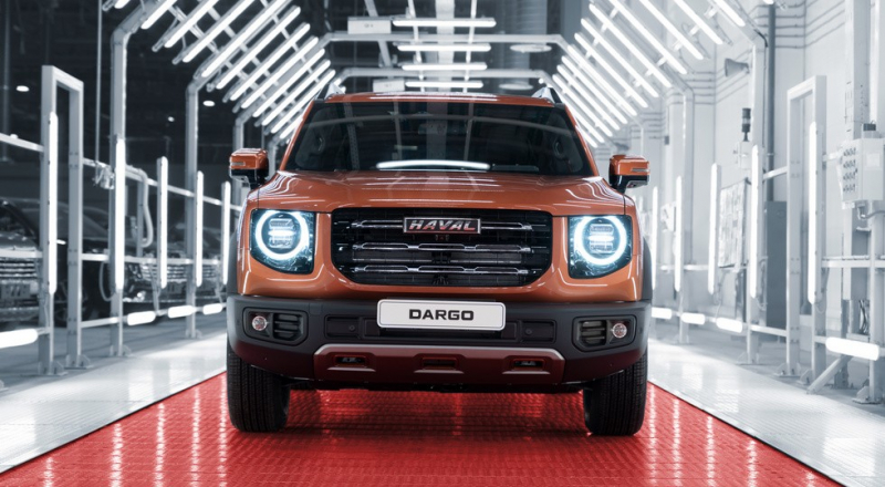 Кроссовер Haval Dargo прописался в России почти в первозданном виде