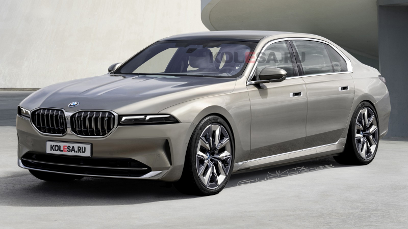 Новая BMW 7 серии: альтернативные варианты дизайна