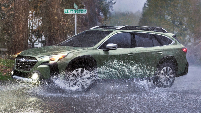 Обновлённый Subaru Outback: передок с загогулинами и улучшенная активная безопасность