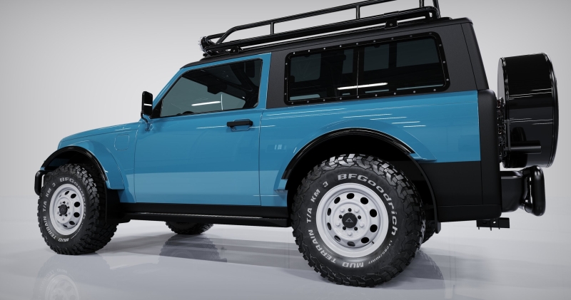 Alpha Rex: электрический конкурент Ford Bronco с ретро-дизайном и «лишним» багажником