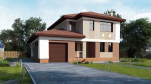 Как выбрать проект дома из СИП панелей с гаражом?