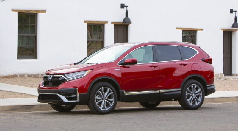 Кроссовер Honda CR-V нового поколения: теперь живьём