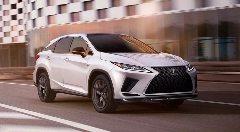 Кроссовер Lexus RX следующего поколения снова показался на тизерах