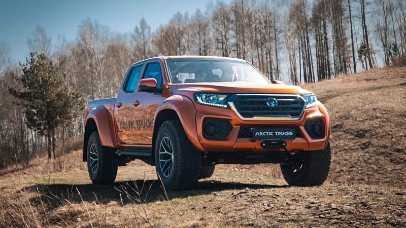 Курс на Китай: Arctic Trucks представила экстремальную версию пикапа Great Wall Wingle 7