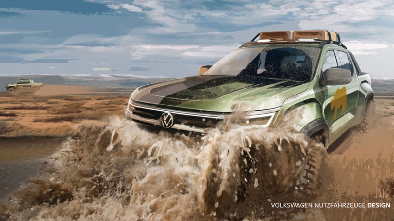 «Первый» Volkswagen Amarok не собирается в отставку: пикап готовится к обновлению