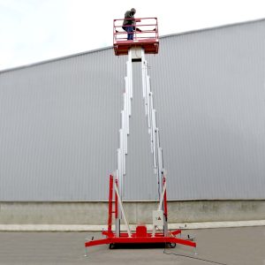 Как устроен телескопический подъёмник?