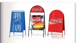 Штендер как вид наружной рекламы