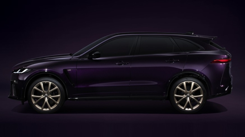 Jaguar F-Pace SVR Edition 1988: аметистовый кузов, золотистый декор и стандартная техника