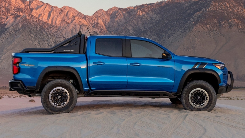 Новый Chevrolet Colorado: только 4 цилиндра, без дизеля, зато три внедорожные версии