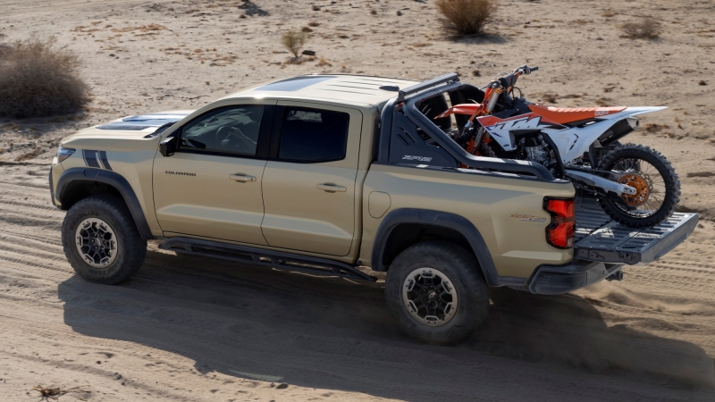 Новый Chevrolet Colorado: только 4 цилиндра, без дизеля, зато три внедорожные версии