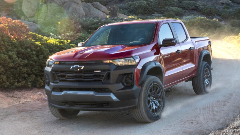 Новый Chevrolet Colorado: только 4 цилиндра, без дизеля, зато три внедорожные версии