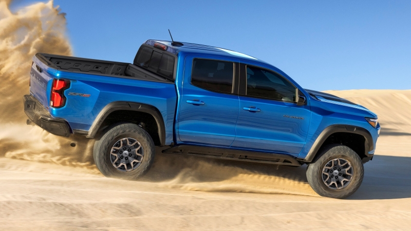 Новый Chevrolet Colorado: только 4 цилиндра, без дизеля, зато три внедорожные версии