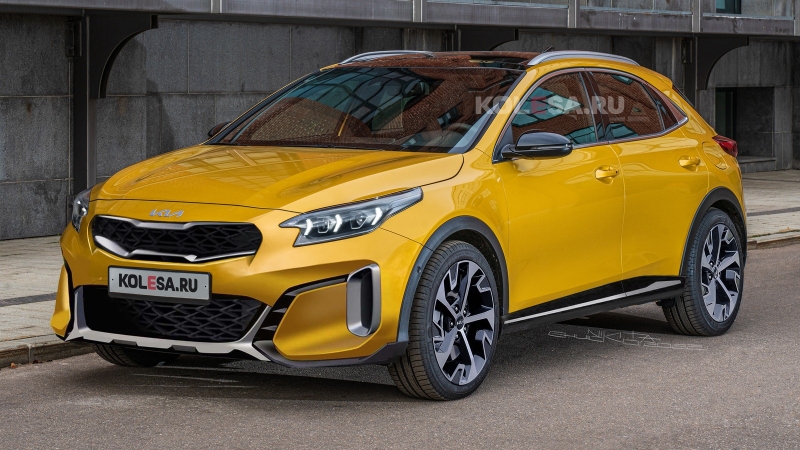 Рестайлинг Kia XCeed: новые изображения