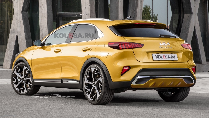 Рестайлинг Kia XCeed: новые изображения