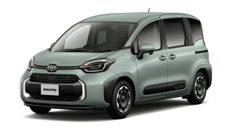 Компактный трёхрядный минивэн: дебютировала новая Toyota Sienta