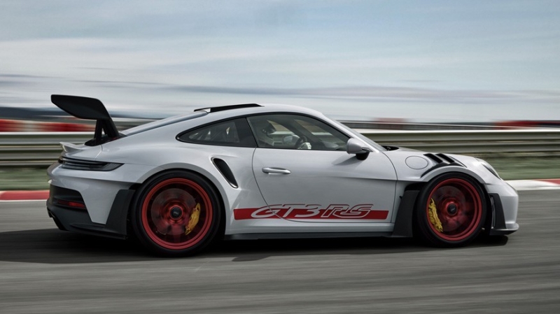 Новое купе Porsche 911 GT3 RS: 525-сильный мотор и первая «сотня» за 3,2 секунды