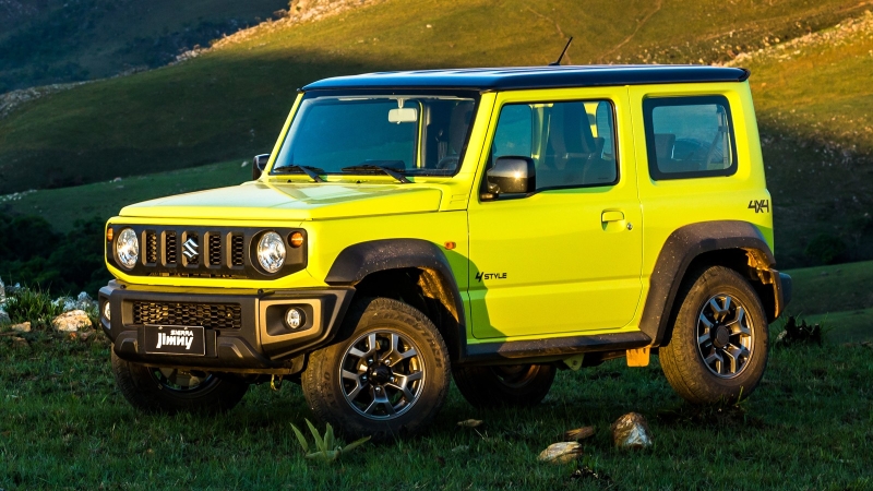 Пятидверный Suzuki Jimny: новые изображения