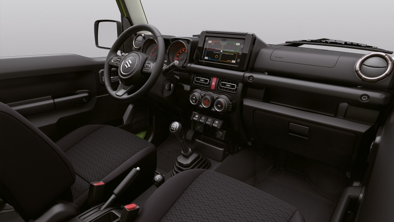 Пятидверный Suzuki Jimny: новые изображения