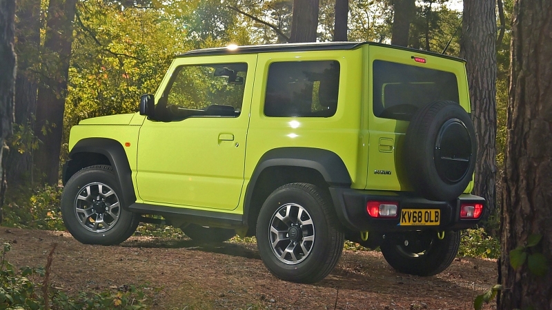 Пятидверный Suzuki Jimny: новые изображения