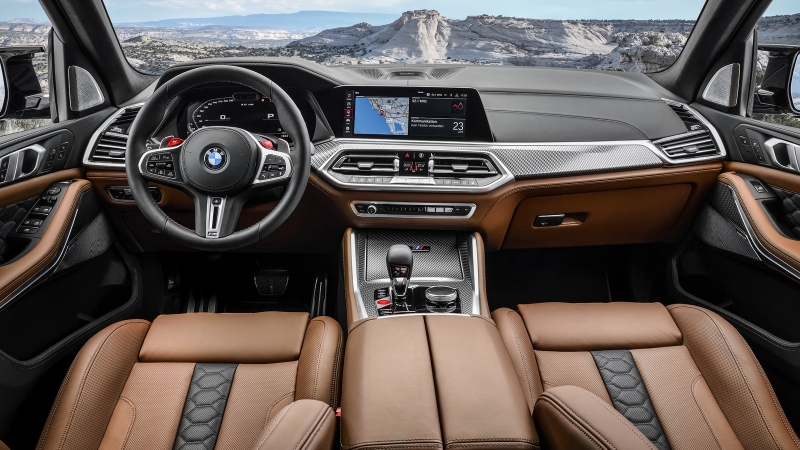Рестайлинговый BMW X5 M: новые изображения