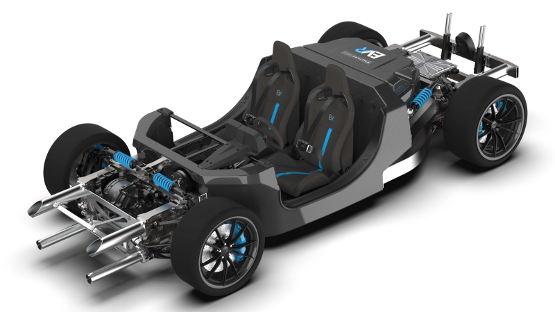 Делаем суперкары быстро: новая платформа EVR от Williams Advanced Engineering