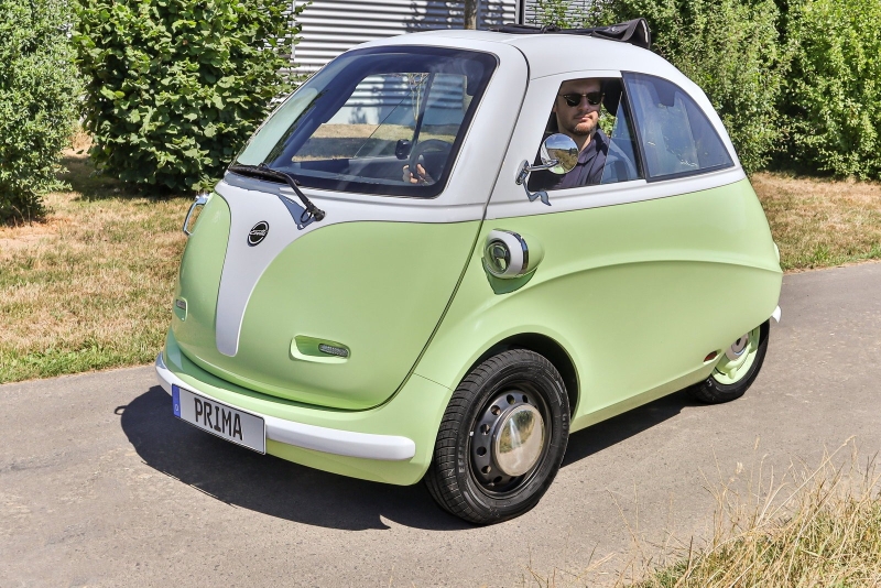 Электрокар Evetta по мотивам BMW Isetta: три кузова на выбор и немецкая сборка