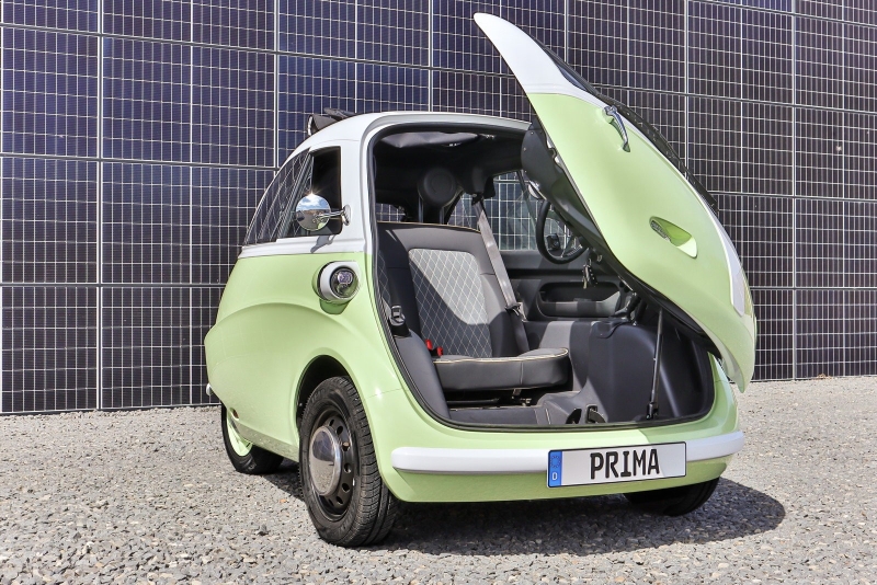 Электрокар Evetta по мотивам BMW Isetta: три кузова на выбор и немецкая сборка