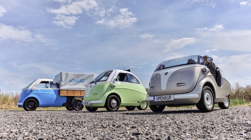 Электрокар Evetta по мотивам BMW Isetta: три кузова на выбор и немецкая сборка