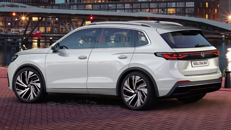 Новый Volkswagen Tiguan: первые изображения