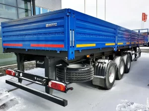 Что из себя представляет бортовой полуприцеп?