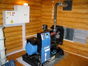 Где установить дизель генератор в доме