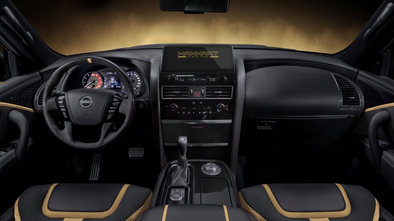 Nissan Patrol Nismo в тюнинге Manhart: «золотой» обвес и 650 л.с. под капотом