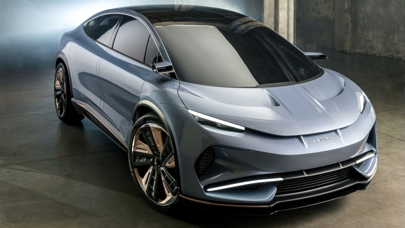 Aehra SUV: итальянский конкурент Lotus Eletre с однообъёмным кузовом и дверями-бабочками