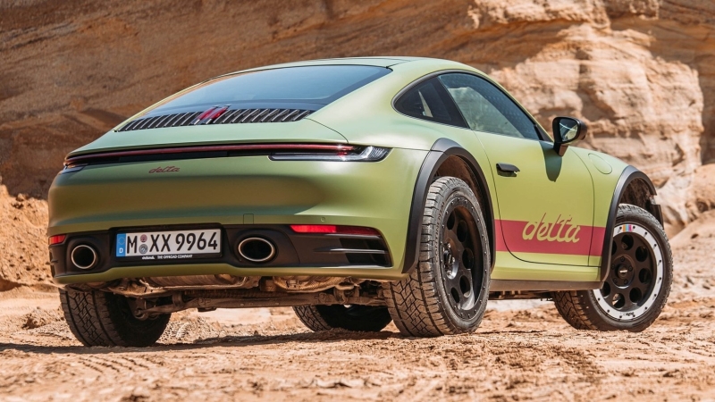 Альтернативный Porsche 911 Dakar от тюнинг-ателье delta4x4: дешевле и сердитее