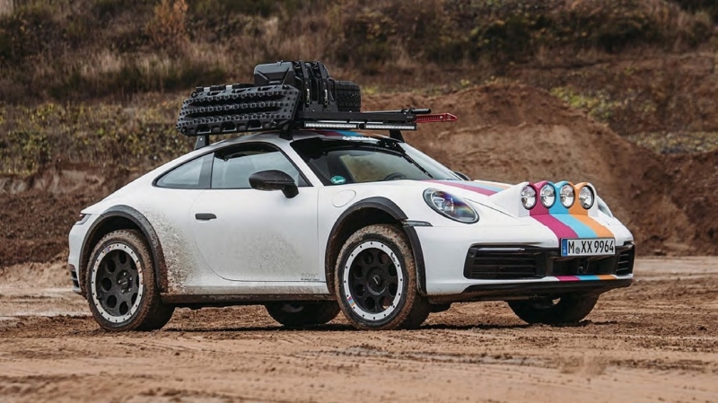 Альтернативный Porsche 911 Dakar от тюнинг-ателье delta4x4: дешевле и сердитее