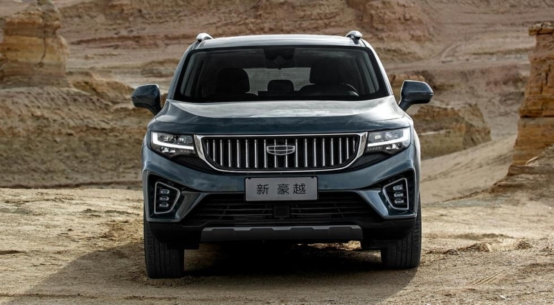 Обновлённый Geely HaoYue показался на официальных фото: SUV преобразился не только снаружи