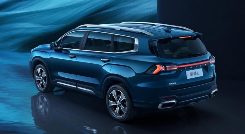 Обновлённый Geely HaoYue показался на официальных фото: SUV преобразился не только снаружи