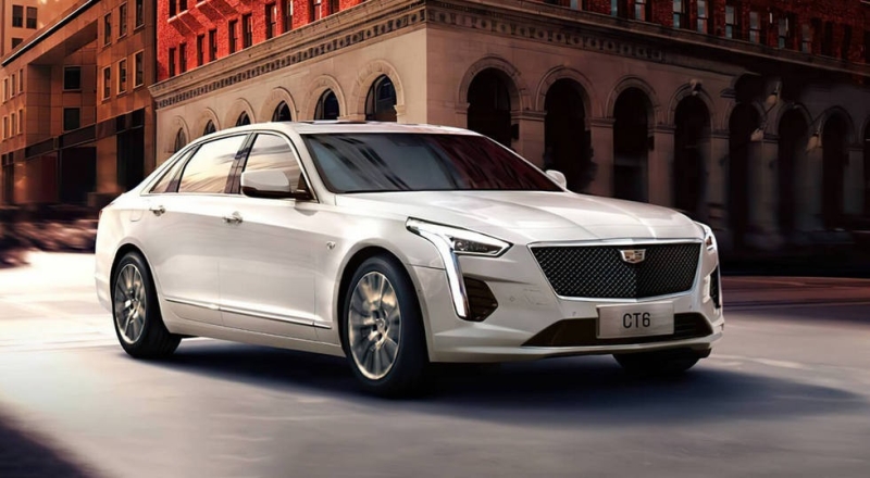 Седан Cadillac CT6 нового поколения застукали без камуфляжа