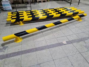 Колесоотбойники: оснащение складов