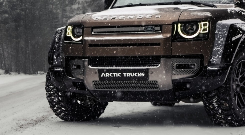 Land Rover Defender представлен в России в «экстремальной» версии от Arctic Trucks